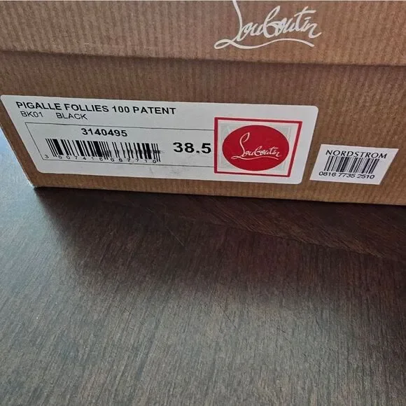 Christian louboutin Pigalle High Heels 38.5 NWT NIB - Picture 4 of 6